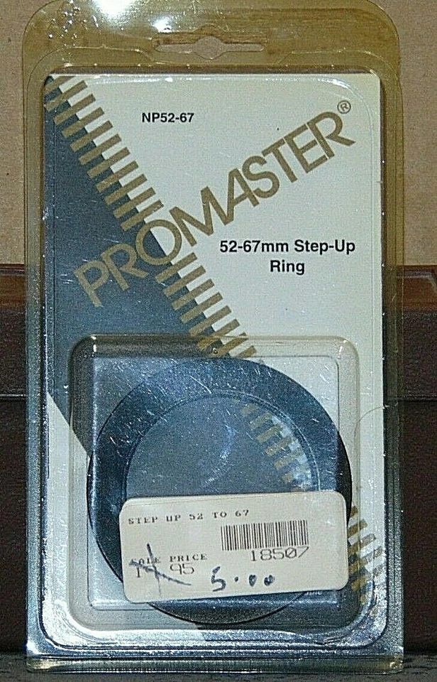  Promaster 52mm to 69mm Step-Up Ring "New Old Stock!" - Image 1 of 1