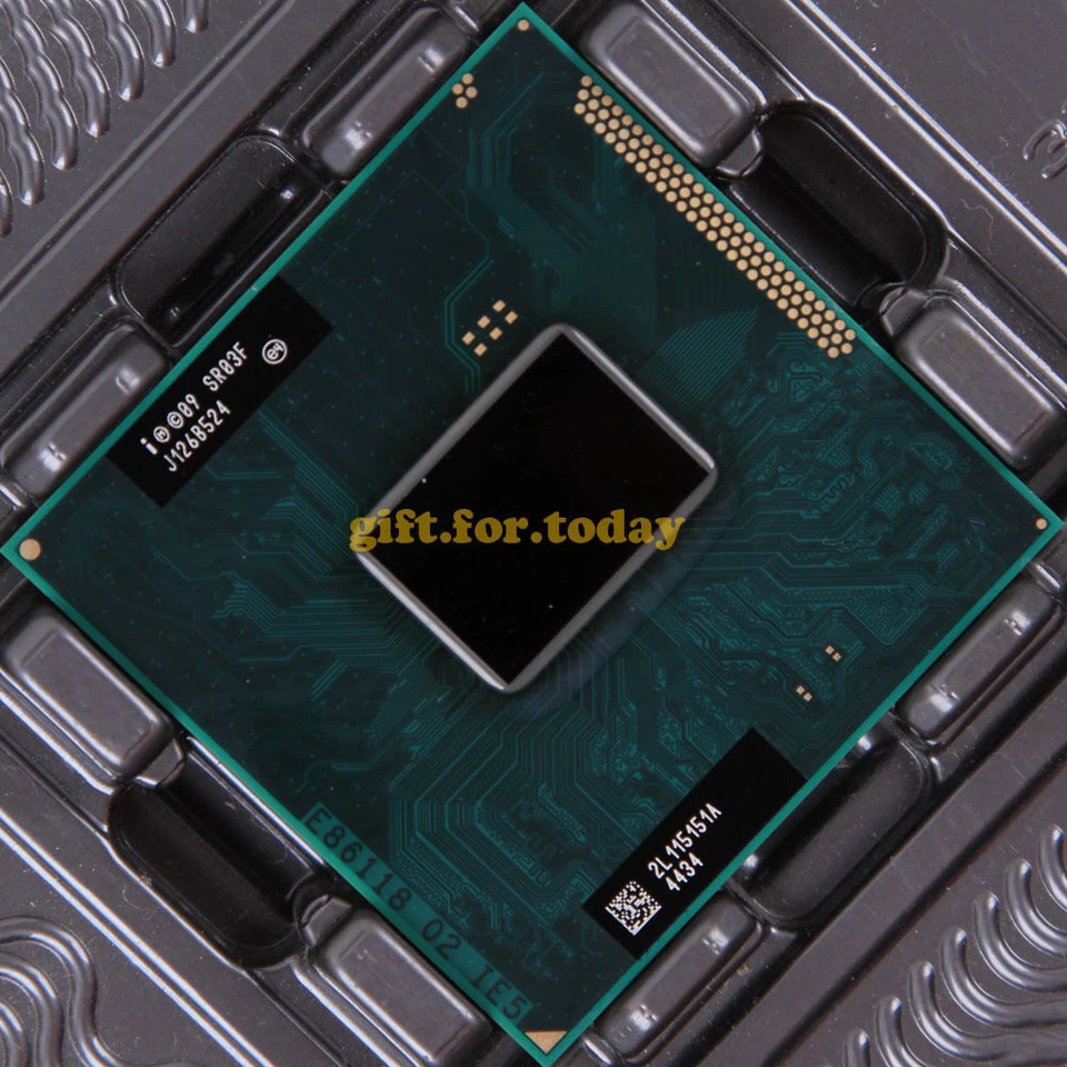 Original Intel Core i7-2620M 2.7 GHz Dual-Core (FF8062700838809) Processor CPU - Image 1 of 1
