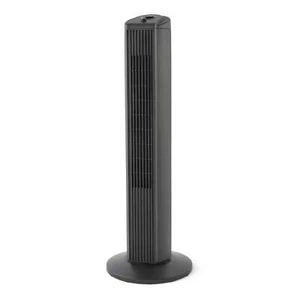 Mainstays 28" Tall 3-Speed Oscillating Tower Fan, New, Black, MSWMT24MB - Picture 1 of 6
