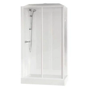 NOVELLINI – Cabina Doccia Reversibile MEDIA GLASS 2P 120x80 apertura 1 anta scor - Foto 1 di 2