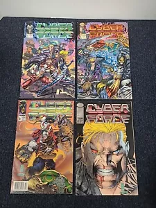 CYBERFORCE #1-4 (1992) IMAGE COMICS FULL SERIES 1ST FULL APPEARANCE SILVESTRI - Picture 1 of 13
