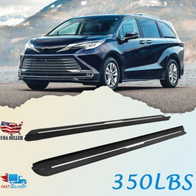 350LBS Running Boards Side Step for 2022-2026 Toyota Sienna Nerf Bar Accessories - Image 1 of 4