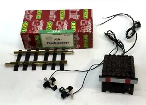 LGB Pendelanlage Spur G frühe Shuttle Einheit elektronische Schaltung Stoßstange LESEN - Bild 1 von 14