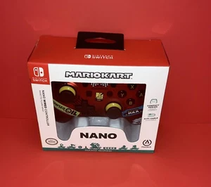 PowerA Wired Nano Controller for Nintendo Switch - Mario Kart: Racer Red - Picture 1 of 3