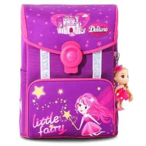 NIB - Kids BACKPACK orthopedic European Delune - Purple/Pink Little Fairy - Picture 1 of 10