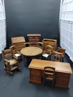 LOT Dollhouse Miniature Handcrafted Furniture House of Miniatures Assembled 1:12