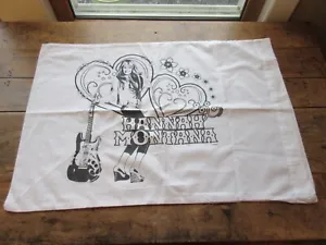 DISNEY HANNA MONTANA PILLOW CASE COLORING ARTS & CRAFT - Never Used - Picture 1 of 4