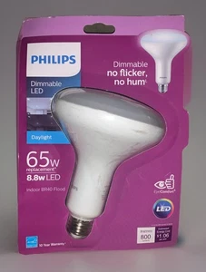 Philips 65-Watt Daylight Bright Dimmable BR40 LED Flood Light - 800 Lumens - Picture 1 of 2