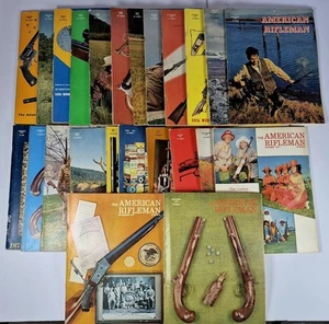 Vintage Waffenmagazin Lot American Rifleman alle Ausgaben 1970 & 71 - Bild 1 von 24