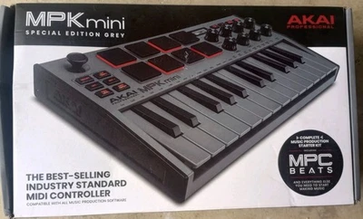 Akai Professional MPK MK3 Mini 25-Key MIDI/USB Controller Special Edition Grey - Image 1 of 3