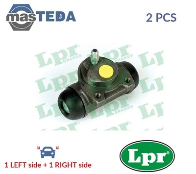 4689 DRUM WHEEL BRAKE CYLINDER PAIR REAR LPR 2PCS FOR CITROËN XSARA - Image 1 of 4