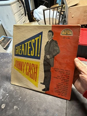 *SEALED* Johnny Cash Greatest! OG 1959 SUN Stereo SLP 1240 (S) - Image 1 of 3