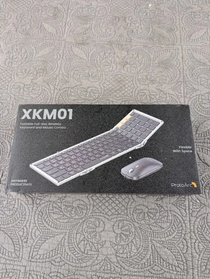ProtoArc Foldable Keyboard & Mouse XKM01 - Image 1 of 4