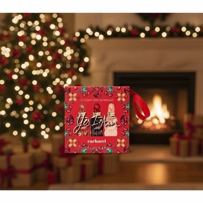 Cacharel Juego de Regalo 3 Piezas Yes I Am Eau de Parfum Spray 0.17x3 #RA-41 $40 Precio de venta sugerido por el fabricante Foto 1 de 2