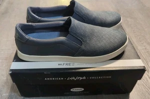 Dr. Scholl's Women's Madison Slip On Sneaker Oxide Blue Size 9M NIB - Picture 1 of 12