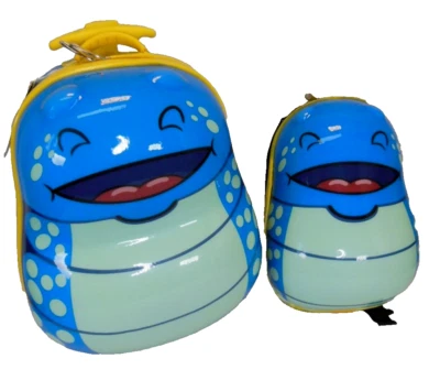 Trolly  Bouncie Wurm Ocean von Knorrtoys ca. 18 Liter + Rucksack ca. 12 Liter - Bild 1 von 4