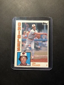 1984 Topps Jim Palmer Baseball Card #750 NM-Mint FREE SHIPPING misprint error - Picture 1 of 9