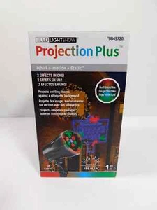 LED Lightshow Projection Plus Whirl-a-Motion + Static Welcome to the North Pole - Picture 1 of 2