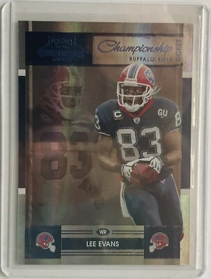 2008 Playoff Contenders Lee Evans 1/1 Championship Ticket Buffalo Bills - Image 1 of 2