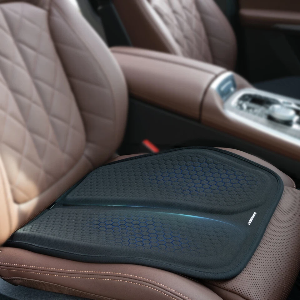AUTOXBERT Car Gel Seat Cushion Pain Pressure Relief Office Home Wheelchair Pad Orthopaedic