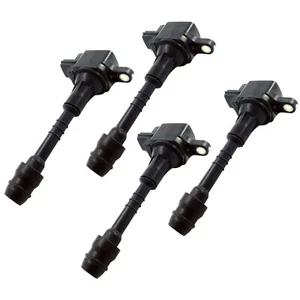 4 pcs Ignition Coil 22448-6N015 For NISSAN Almera Classic II Hatchback Tino - Picture 1 of 6