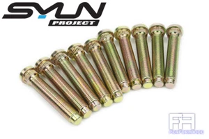 10x Syun 60mm Extend Wheel Stud 12x1.25 14.35mm 10.9 Grade for Nissan Inifiniti - Picture 1 of 2
