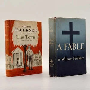 The Town & A Fable by William Faulkner - Picture 1 of 5