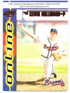 1998 Pacific Online Red #69 Kevin Millwood RC Atlanta Braves
