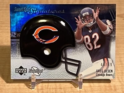 2007 Upper Deck Sweet Spot Signatures 40/49 RC Greg Olson #SSS-GO2 Chicago Bears - Image 1 of 4