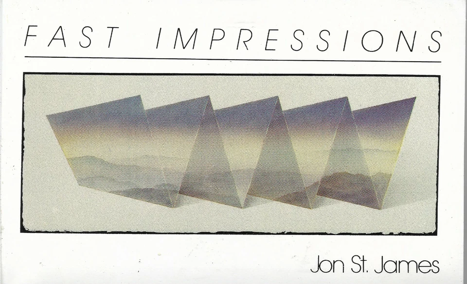 Fast Impressions * by Jon St. James (Cassette, 1986, Enigma) Allan Holdsworth - Image 1 of 2