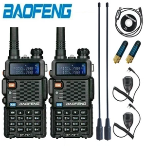 BAOFENG BF-F8+ 5W DUAL BAND UHF/VHF WALKIE TALKIE LONG RANGE TWO WAY HAM RADIO - Zdjęcie 1 z 20