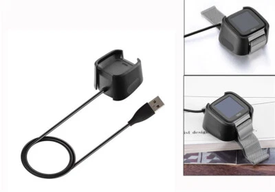 Cable de carga USB cargador de alimentación para reloj inteligente Fitbit Versa 2 Foto 1 de 4