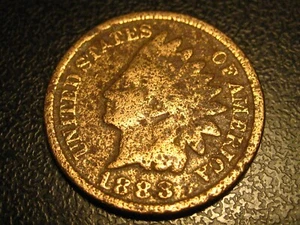 Centavo cabeza india 1888, 1890 y 1905 obtienes 3 monedas dañadas - Imagen 1 de 6
