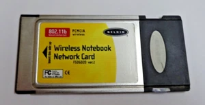 BELKIN F5D6020 ver.2 NOTEBOOK NETWORK CARD WIRELESS ADAPTER   #GK189 - Bild 1 von 2