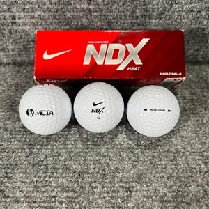 Nike NDX Heat Golf Balls Set of 3 Brand New in Sleeve- Custom Print - Picture 1 of 6