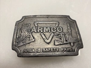 Middletown, Ohio - Armco Gürtelschnalle Platte Area II Sicherheitspreis - Bild 1 von 3