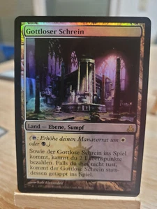1x Godless Shrine - FOIL - German - FBB - EDH - Vintage - MTG #1694 - Picture 1 of 2