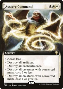 Magic The Gathering MTG AUSTERE COMMAND EXTENDED ART Commander Legends NM - Picture 1 of 1