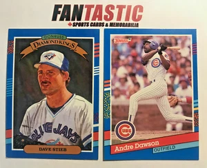 1991 Donruss Baseball Card YOU PICK #1-250 inc RC etc - Finish Your Team Set! - Picture 1 of 2