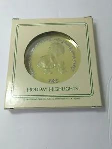 Hallmark Keepsake Árbol de Navidad Acrílico Adorno LINDO 1983 - Imagen 1 de 3