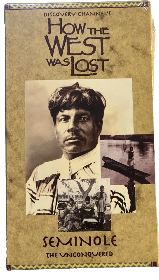 Time Life 1994 VHS How the West was Lost "Seminole The Unconquered" 50 Min New - Image 1 of 2