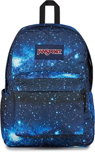 Jansport Superbreak Plus Plecak 15" Pokrowiec na laptopa Butelka Kieszeń Stellar Starfi - Zdjęcie 1 z 9