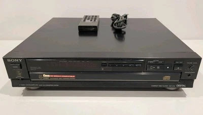 Sony CDP-C50 - 5 discos cambiador de CD carrusel reproductor compacto con control remoto probado funciona Foto 1 de 4
