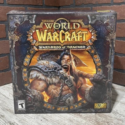 World of Warcraft Store Display Standee —WARLORDS of DRAENOR — UAU 12” Cubo 3D! - Imagem 1 de 4