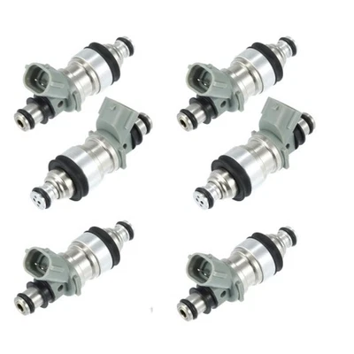 23250-62030 6x Fuel Injectors Fits 1992-1998 LEXUS Toyota 4Runner 3.4L V6 Tacoma Foto 1 de 4