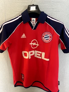 BAYERN MUNICH 1999-2000 HOME ADIDAS 164 YOUTH OPEL  FOOTBALL SHIRT- GREAT COND - Picture 1 of 7