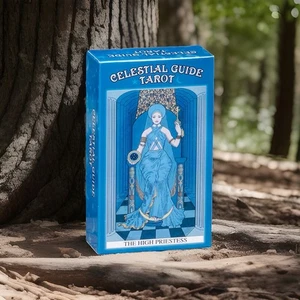 Nueva Guía Celestial Tarot 78 Cartas Baraja Guía Sellada Kaleriia Tverdokhlib - Imagen 1 de 14