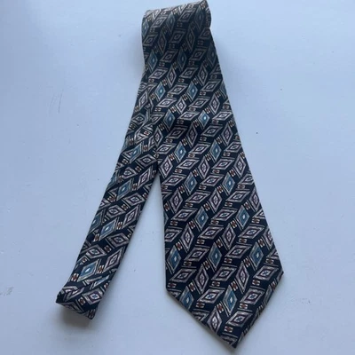 Vtg Hardy Amies All Silk Multicolor Tie Vintage - Image 1 of 3