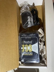 Radial Eng. J33 Active Turntable Phono Preamp Direct Box-Made in Canada-New - Picture 1 of 9