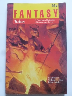 UK Digest – FANTASY TALES Vol. 10 No. 2, Spring 1989 – Brian Lumley; Joel Lane - Image 1 of 4